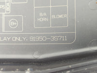 2011-2014 Hyundai Sonata Fusebox Fuse Box Panel Relay Module P/N:91950-3S711 Fits Fits 2011 2012 2013 2014 OEM Used Auto Par