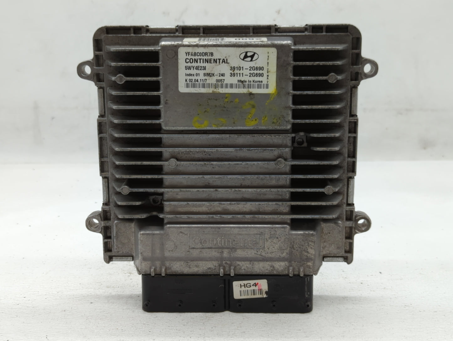 2011-2014 Hyundai Sonata PCM Engine Control Computer ECU ECM PCU OEM P/N:39111-2G690 39101-2G690 Fits Fits 2011 2012 2013 20