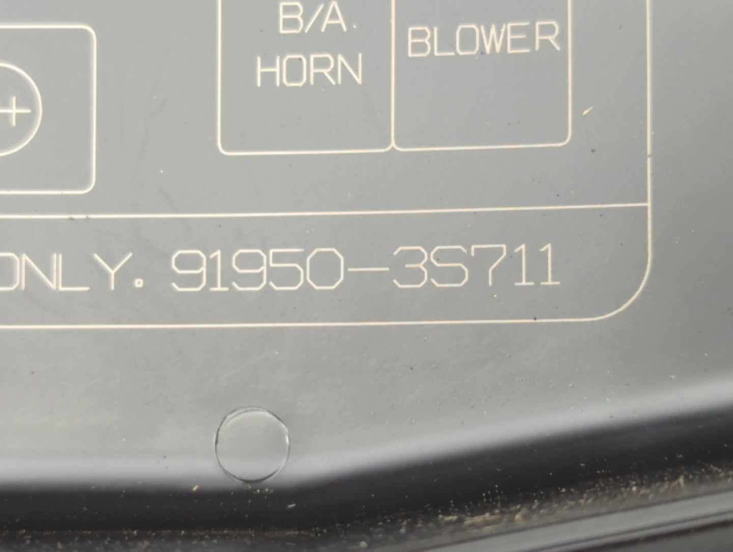 2011-2014 Hyundai Sonata Fusebox Fuse Box Panel Relay Module P/N:91950-3S711 Fits Fits 2011 2012 2013 2014 OEM Used Auto Par