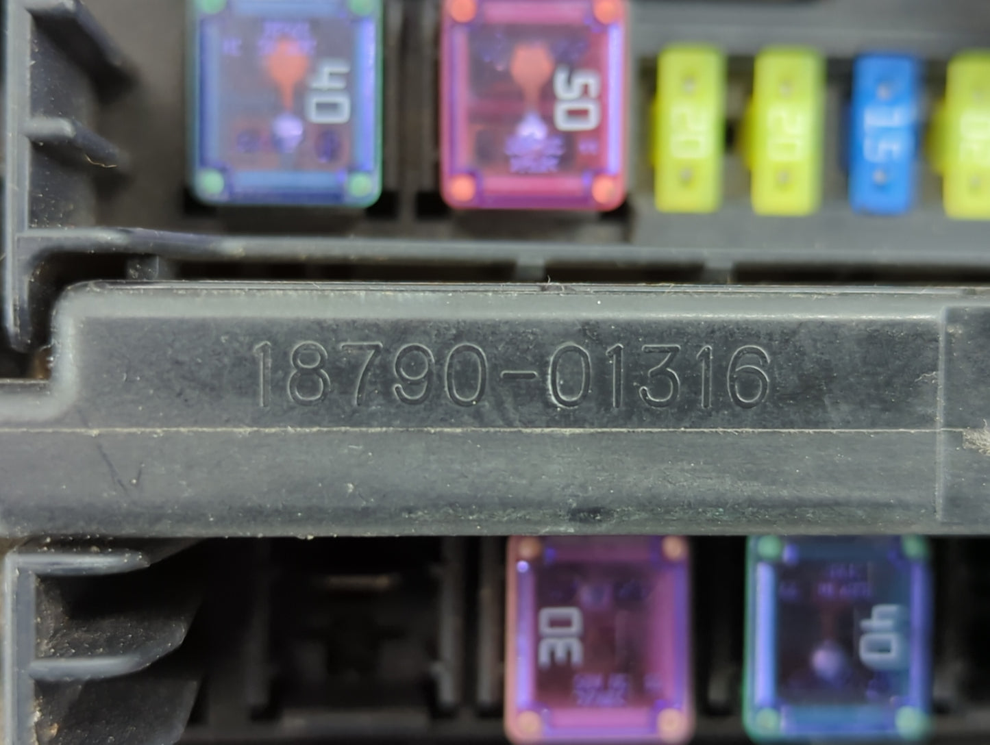 2011-2014 Hyundai Sonata Fusebox Fuse Box Panel Relay Module Fits Fits 2011 2012 2013 2014 OEM Used Auto Parts - Oemusedauto