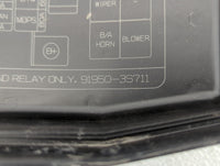 2011-2014 Hyundai Sonata Fusebox Fuse Box Panel Relay Module P/N:91950-3S711 Fits Fits 2011 2012 2013 2014 OEM Used Auto Par