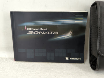 2011 Hyundai Sonata Owners Manual Book Guide P/N:A3S0-EU0DJ OEM Used Auto Parts