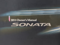 2011 Hyundai Sonata Owners Manual Book Guide P/N:A3S0-EU0DJ OEM Used Auto Parts - Oemusedautoparts1.com