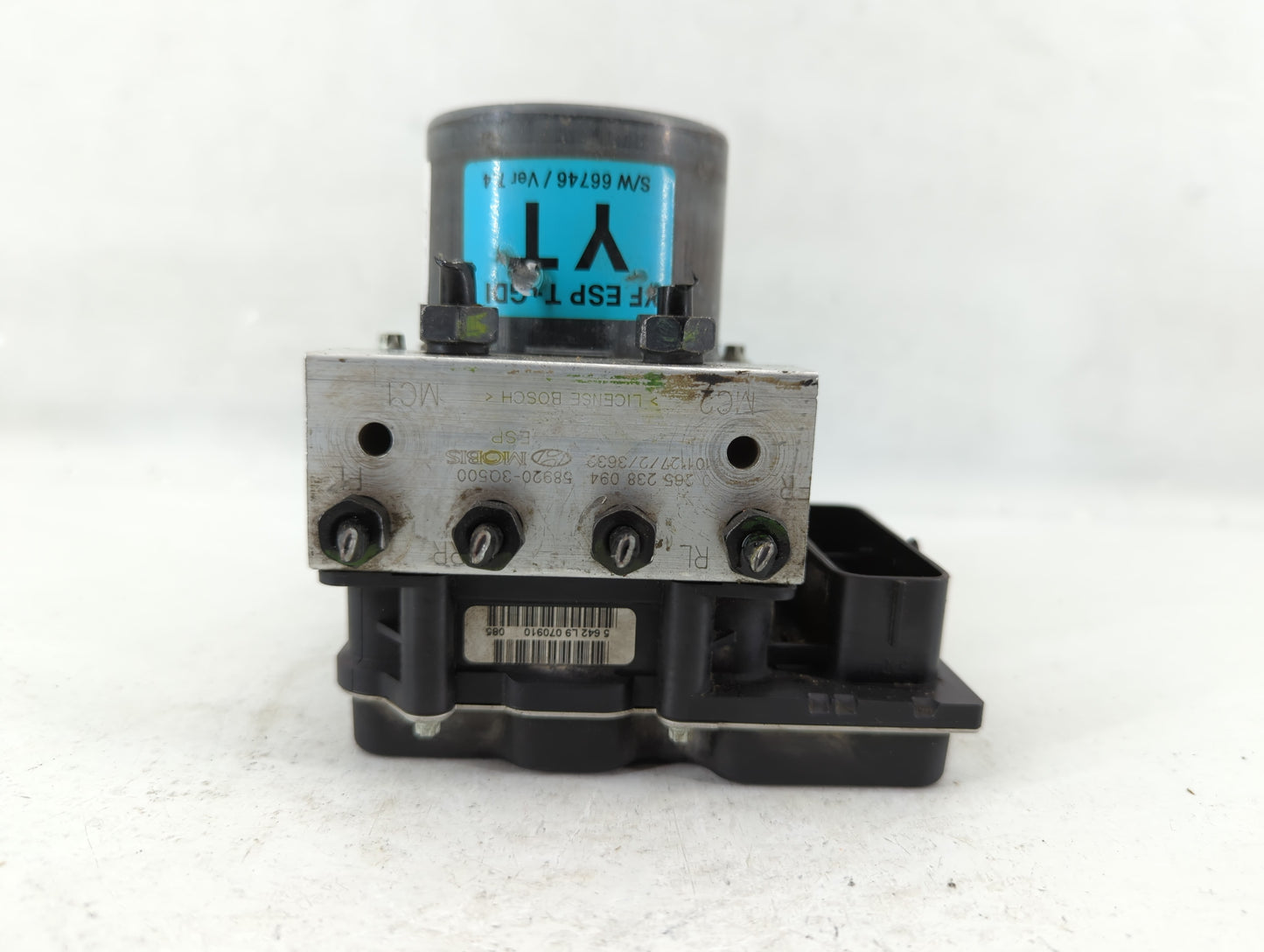 2011-2013 Hyundai Sonata ABS Pump Control Module Replacement P/N:58920-3Q500 Fits Fits 2011 2012 2013 OEM Used Auto Parts - 