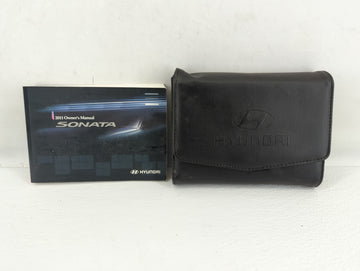 2011 Hyundai Sonata Owners Manual Book Guide P/N:A3S0-EU14J OEM Used Auto Parts - Oemusedautoparts1.com