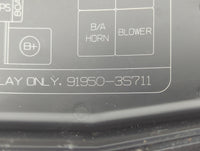 2011-2014 Hyundai Sonata Fusebox Fuse Box Panel Relay Module P/N:91950-3S711 Fits Fits 2011 2012 2013 2014 OEM Used Auto Par