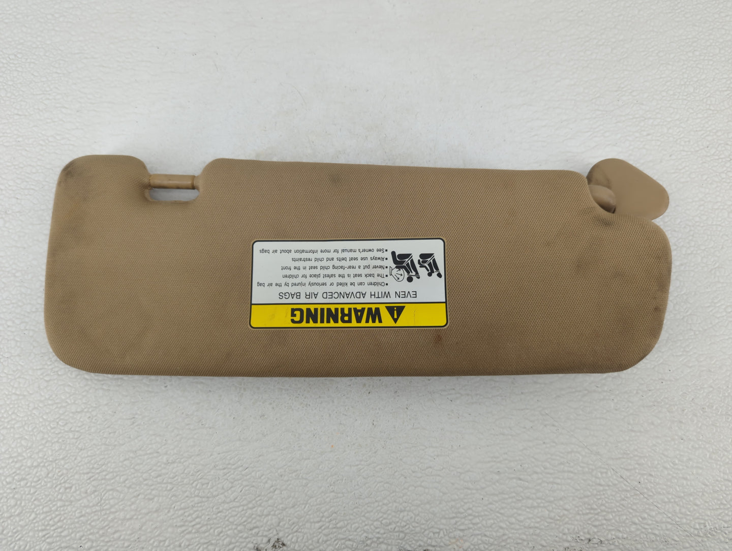 2011-2014 Hyundai Sonata Sun Visor Shade Replacement Driver Left Mirror Fits Fits 2011 2012 2013 2014 OEM Used Auto Parts - 