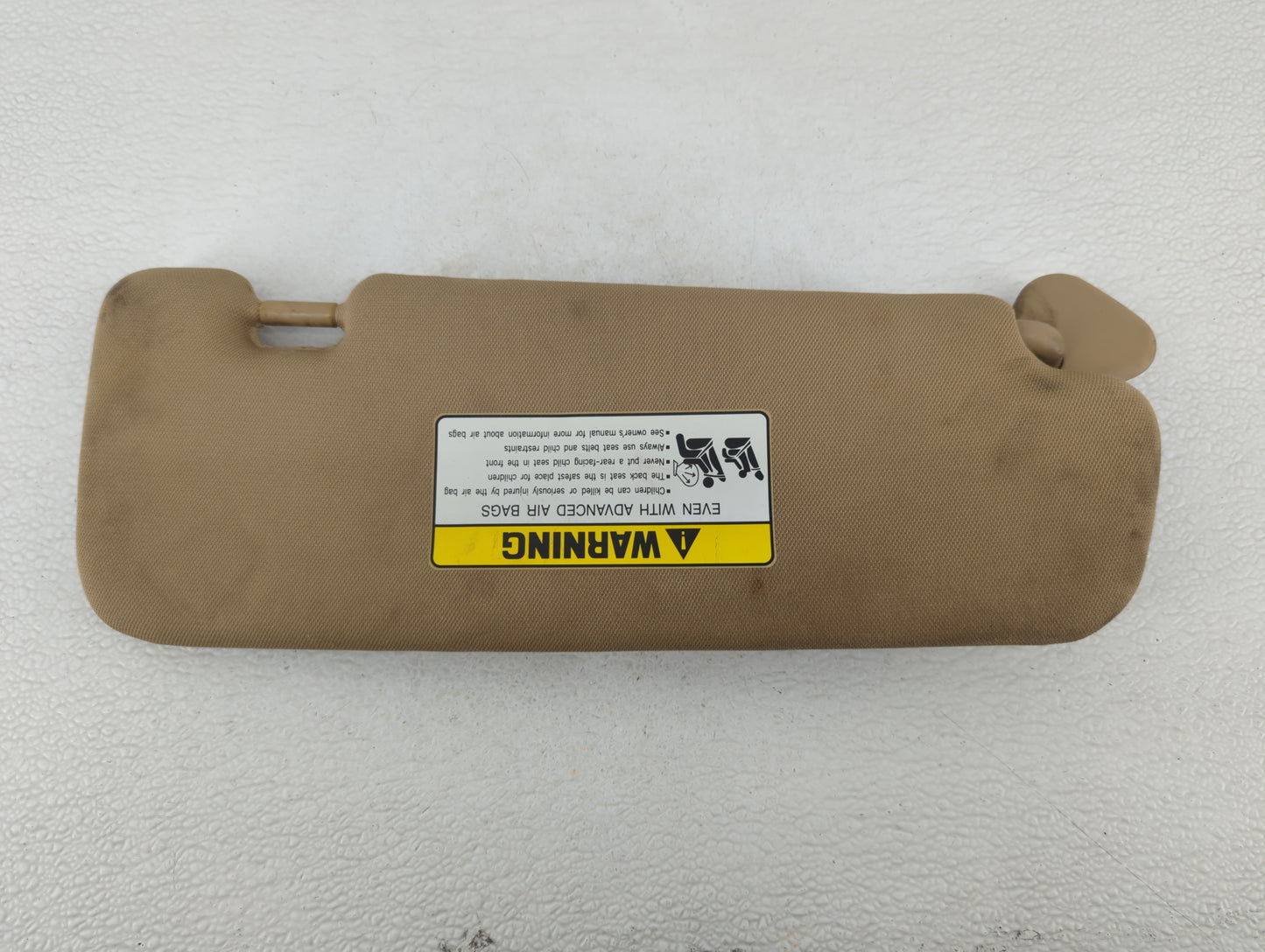 2011-2014 Hyundai Sonata Sun Visor Shade Replacement Driver Left Mirror Fits Fits 2011 2012 2013 2014 OEM Used Auto Parts - 
