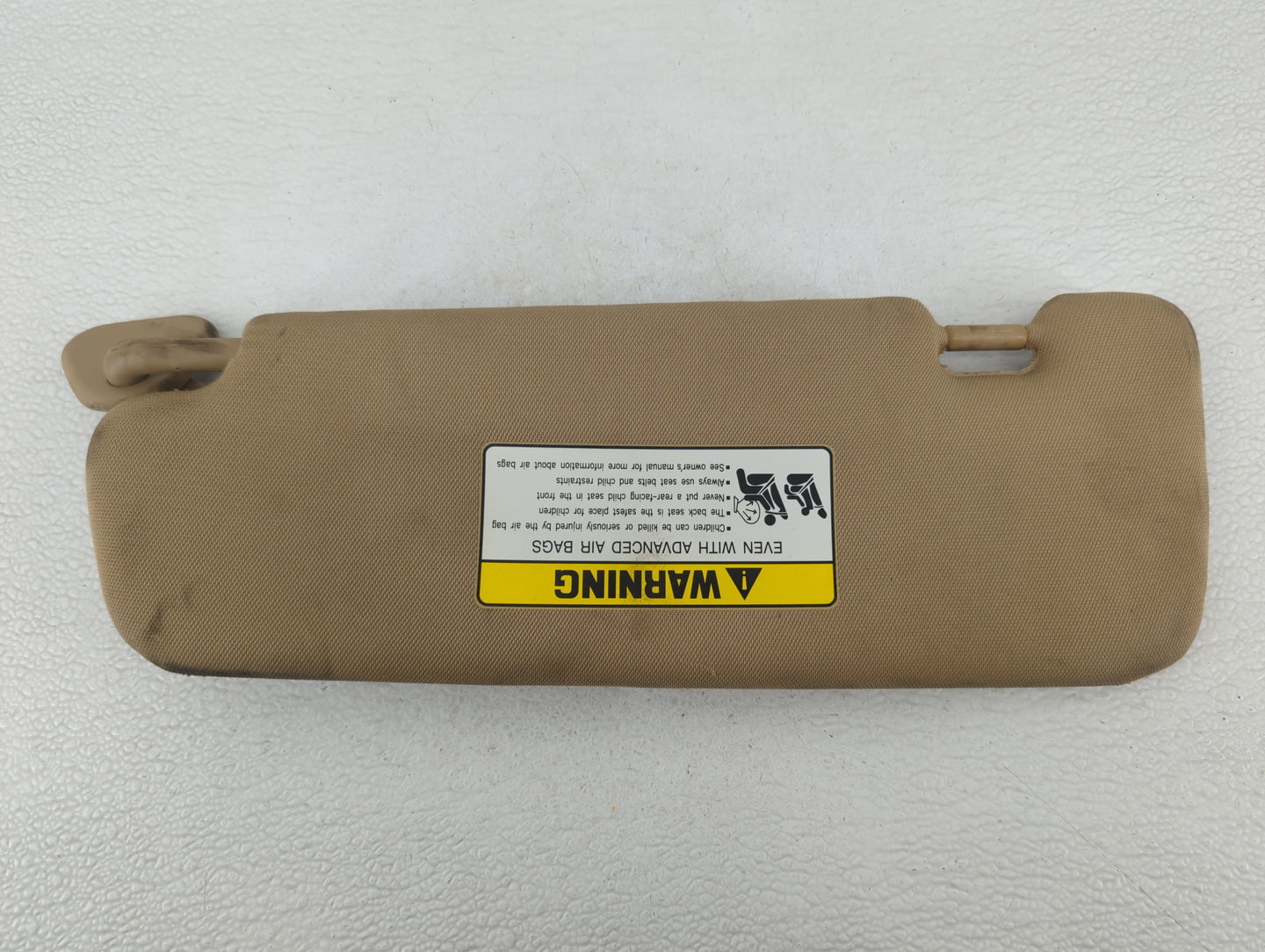 2011-2014 Hyundai Sonata Sun Visor Shade Replacement Passenger Right Mirror Fits Fits 2011 2012 2013 2014 OEM Used Auto Part