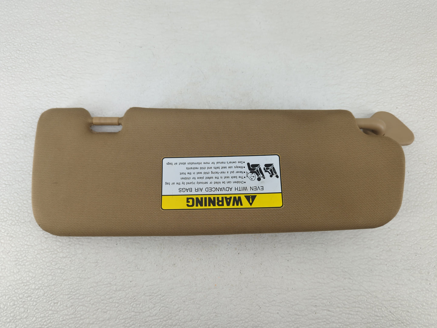 2011-2015 Hyundai Sonata Sun Visor Shade Replacement Driver Left Mirror Fits Fits 2011 2012 2013 2014 2015 OEM Used Auto Par