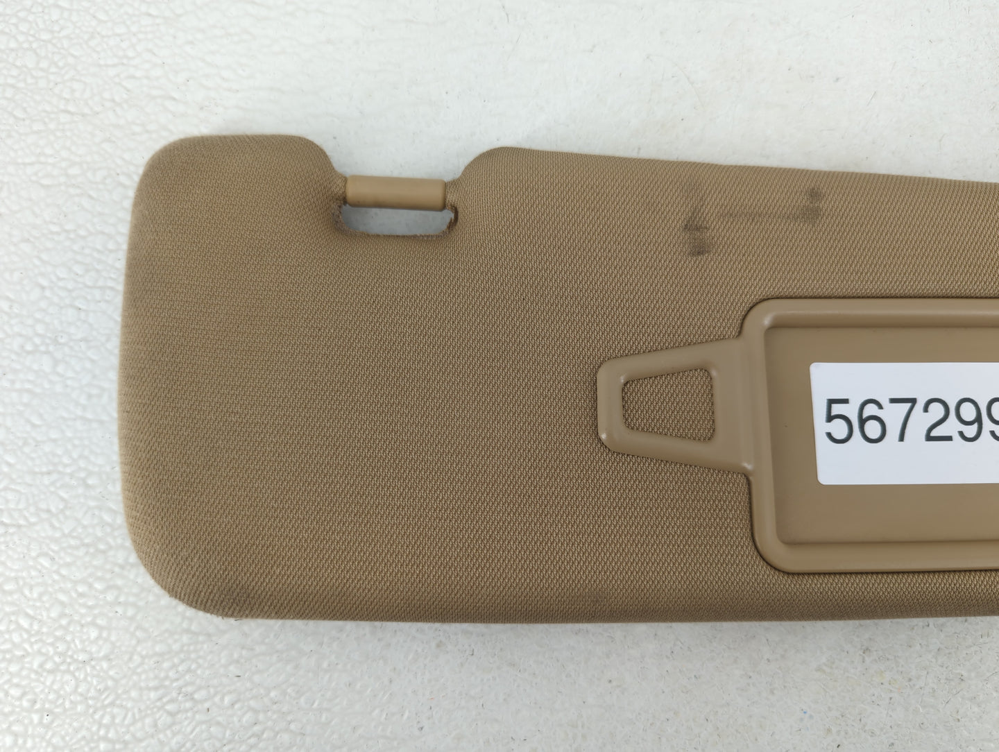 2011-2015 Hyundai Sonata Sun Visor Shade Replacement Passenger Right Mirror Fits Fits 2011 2012 2013 2014 2015 OEM Used Auto