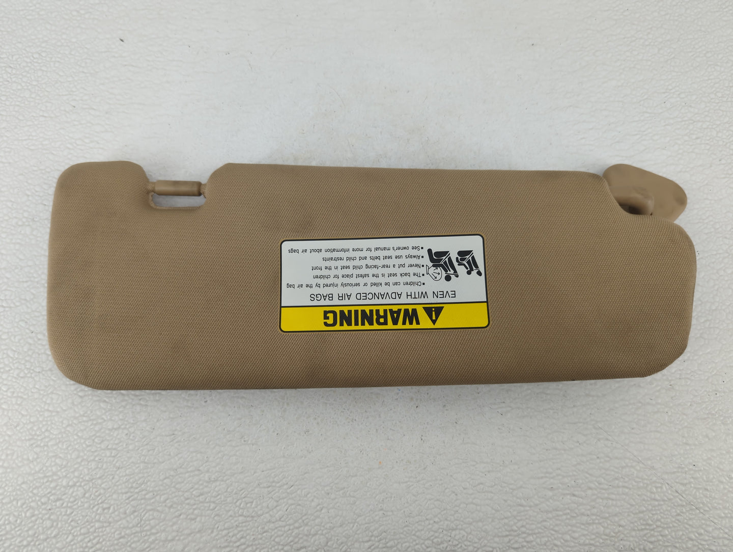 2011-2015 Hyundai Sonata Sun Visor Shade Replacement Passenger Right Mirror Fits Fits 2011 2012 2013 2014 2015 OEM Used Auto