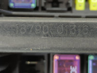2011-2014 Hyundai Sonata Fusebox Fuse Box Panel Relay Module P/N:18790-01316 Fits Fits 2011 2012 2013 2014 OEM Used Auto Par