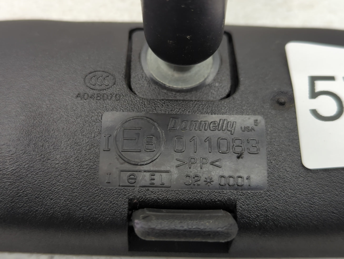 2011-2019 Hyundai Sonata Interior Rear View Mirror Replacement OEM P/N:E8011083 Fits OEM Used Auto Parts - Oemusedautoparts1