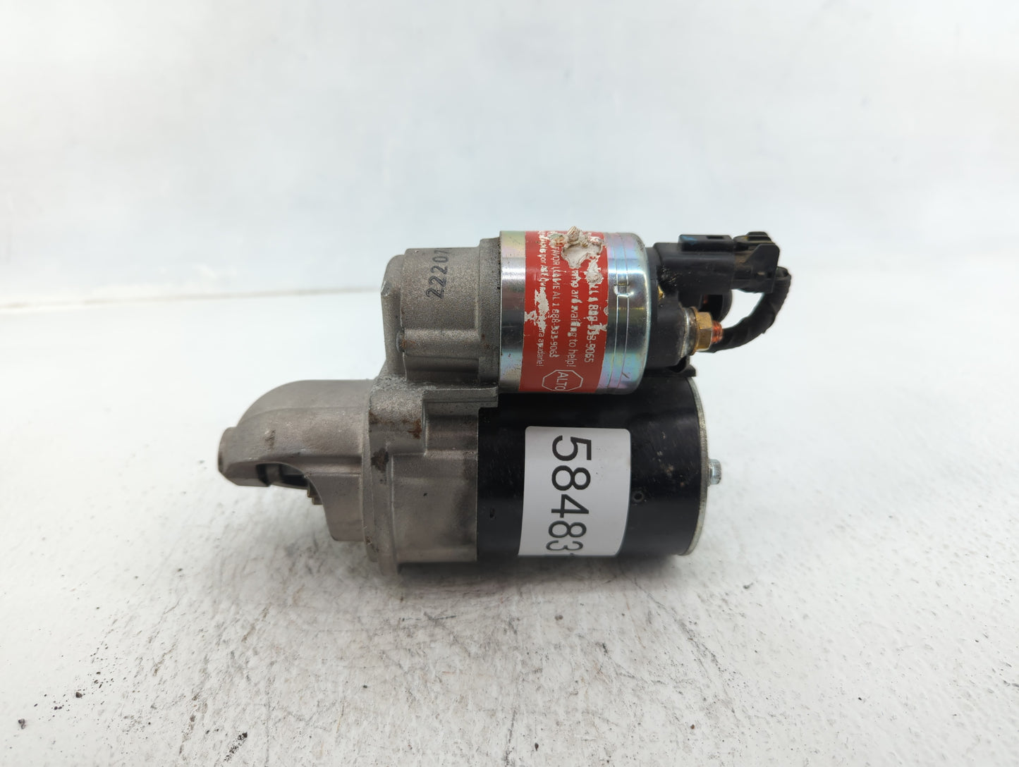2008-2014 Hyundai Sonata Car Starter Motor Solenoid OEM P/N:19090 Fits Fits 2008 2009 2010 2011 2012 2013 2014 OEM Used Auto