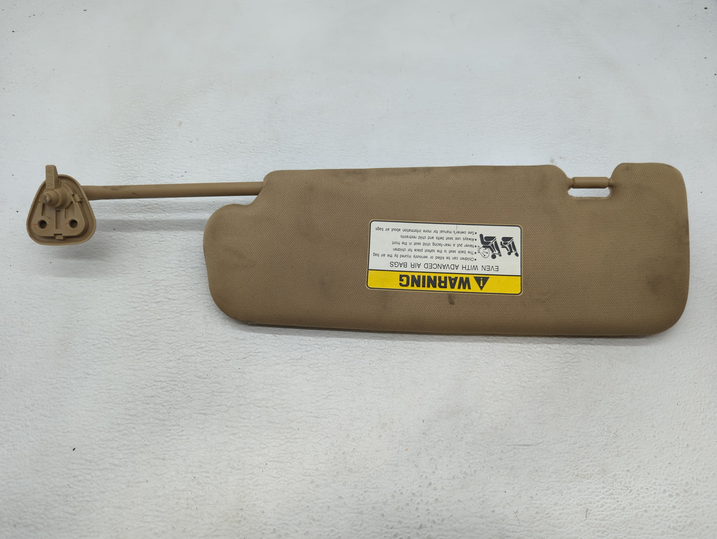 2011-2015 Hyundai Sonata Sun Visor Shade Replacement Passenger Right Mirror Fits Fits 2011 2012 2013 2014 2015 OEM Used Auto