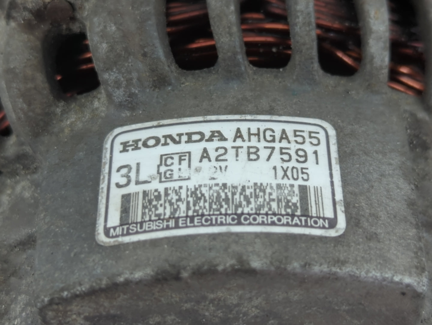 2011 Hyundai Sonata Alternator Replacement Generator Charging Assembly Engine OEM P/N:A2TB7591 Fits OEM Used Auto Parts - Oe