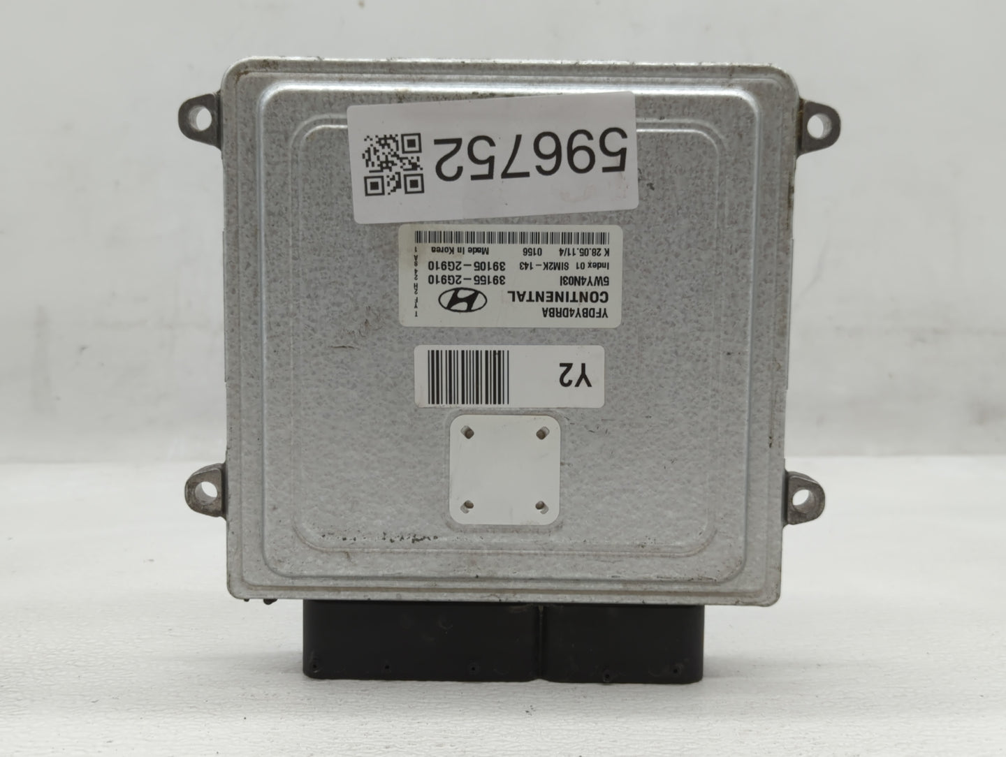 2011-2015 Hyundai Sonata PCM Engine Control Computer ECU ECM PCU OEM P/N:39155-2G910 Fits Fits 2011 2012 2013 2014 2015 OEM 