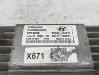 2011 Hyundai Sonata PCM Engine Control Computer ECU ECM PCU OEM P/N:39101-2G671 39111-2G661, 39101-2G661 Fits OEM Used Auto 
