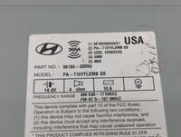 2011 Hyundai Sonata Radio AM FM Cd Player Receiver Replacement P/N:96180-3Q000 Fits OEM Used Auto Parts - Oemusedautoparts1.