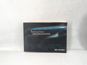 2011 Hyundai Sonata Owners Manual Book Guide P/N:A3S0-EU14J OEM Used Auto Parts