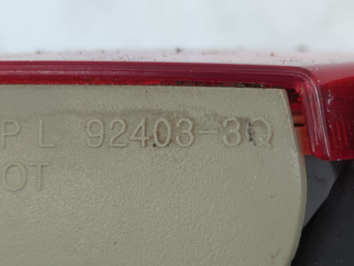 2011-2014 Hyundai Sonata Tail Light Assembly Driver Left OEM P/N:92403-3Q Fits Fits 2011 2012 2013 2014 OEM Used Auto Parts 