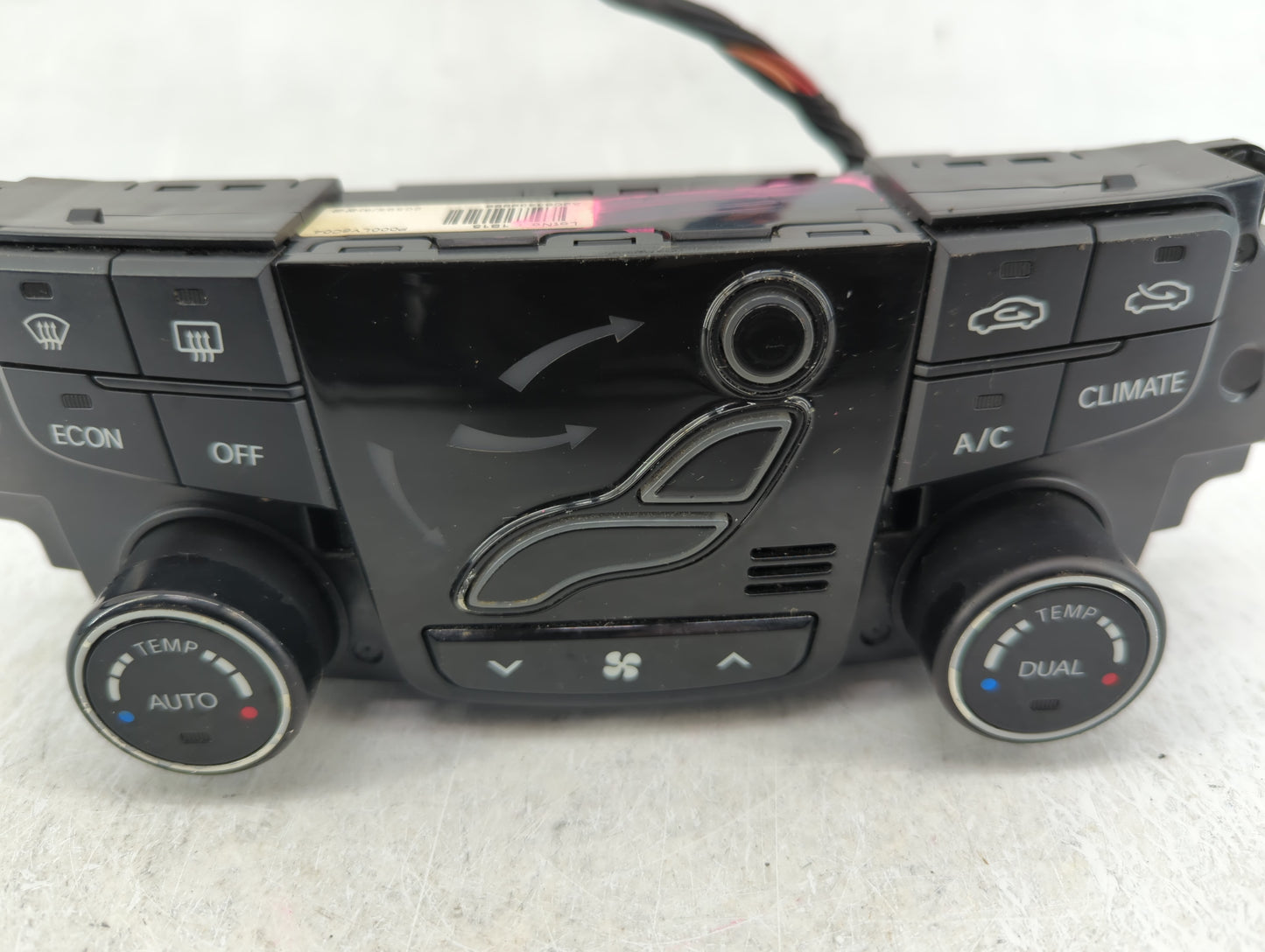 2011-2015 Hyundai Sonata Climate Control Module Temperature AC/Heater Replacement P/N:97250-4RDBA Fits OEM Used Auto Parts -
