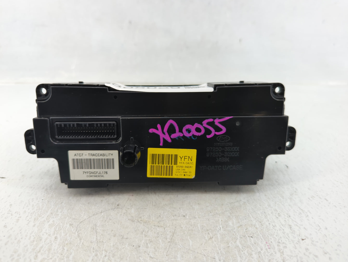 2011-2013 Hyundai Sonata Climate Control Module Temperature AC/Heater Replacement P/N:97250-3QDA1 Fits Fits 2011 2012 2013 O