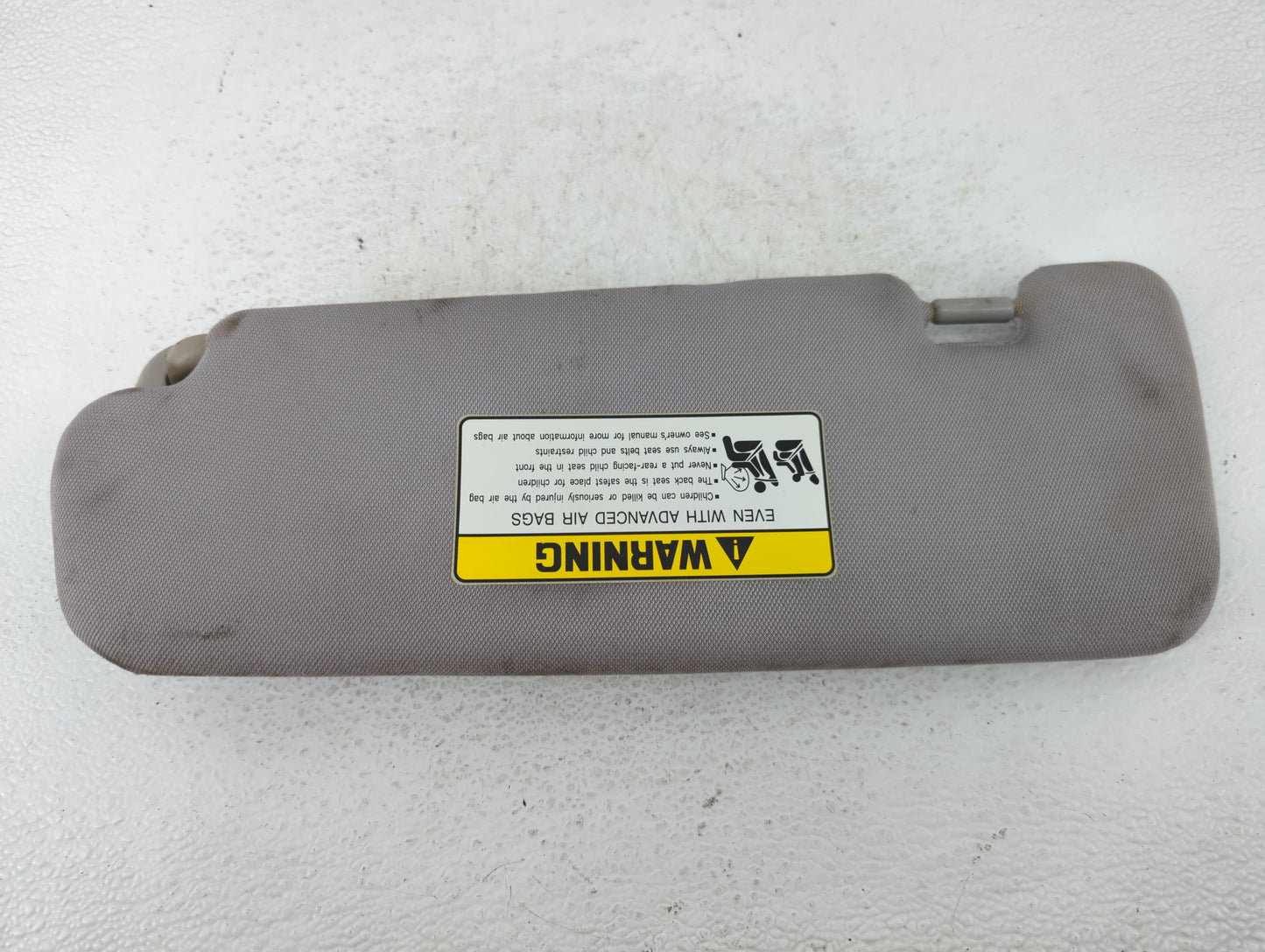 2011-2015 Hyundai Sonata Sun Visor Shade Replacement Passenger Right Mirror Fits Fits 2011 2012 2013 2014 2015 OEM Used Auto