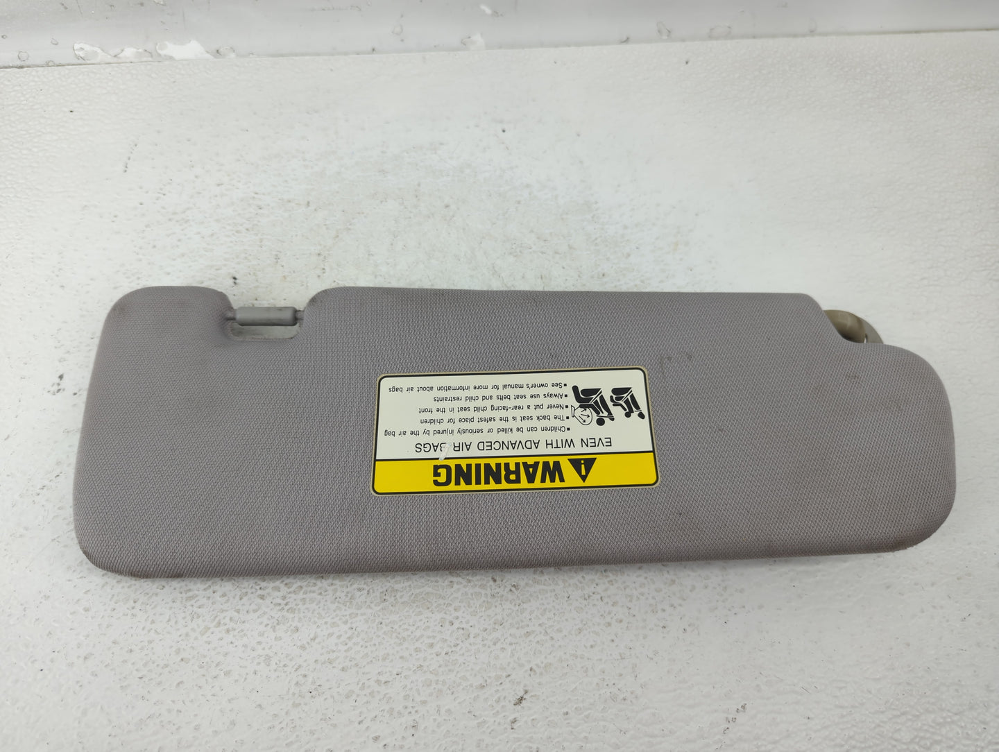 2011-2015 Hyundai Sonata Sun Visor Shade Replacement Driver Left Mirror Fits Fits 2011 2012 2013 2014 2015 OEM Used Auto Par