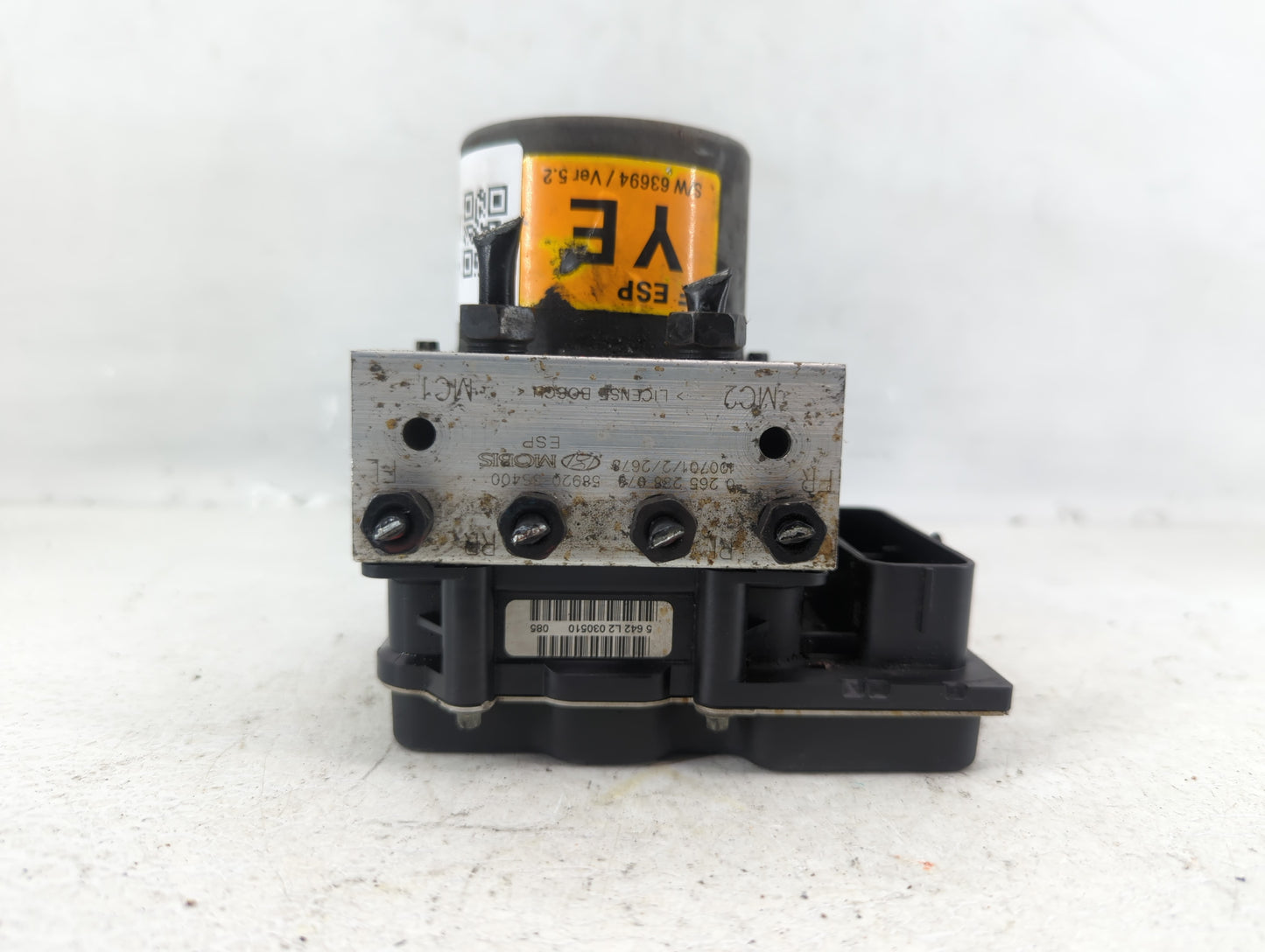 2011-2013 Hyundai Sonata ABS Pump Control Module Replacement P/N:58920-3S400 0 265 238 078 Fits Fits 2011 2012 2013 OEM Used