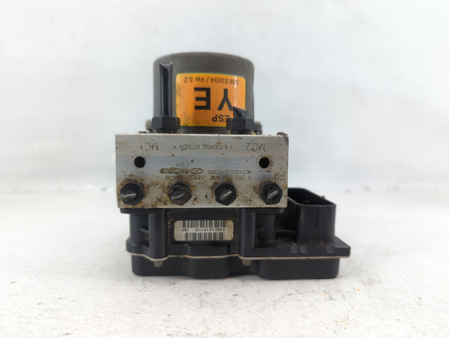 2011-2013 Hyundai Sonata ABS Pump Control Module Replacement P/N:58920-3C400 Fits Fits 2011 2012 2013 OEM Used Auto Parts - 