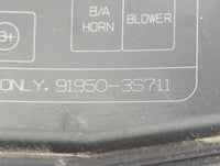 2011-2014 Hyundai Sonata Fusebox Fuse Box Panel Relay Module P/N:91950-3S711 Fits Fits 2011 2012 2013 2014 OEM Used Auto Par
