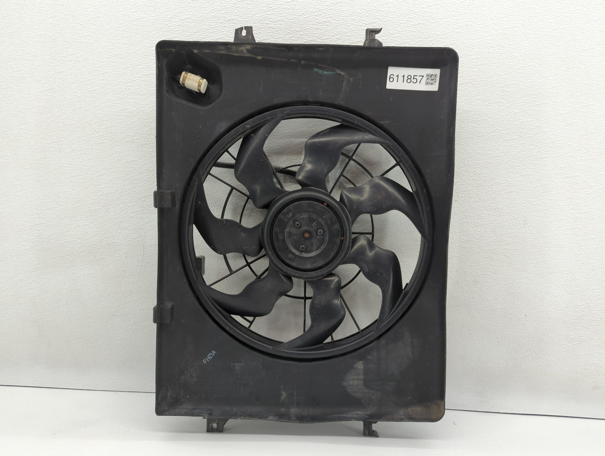 2011-2013 Hyundai Sonata Left Radiator Fan Motor Assembly - Oemusedautoparts1.com