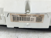 2011-2014 Hyundai Sonata Instrument Cluster Speedometer Gauges P/N:TN257470-0751 Fits Fits 2011 2012 2013 2014 OEM Used Auto