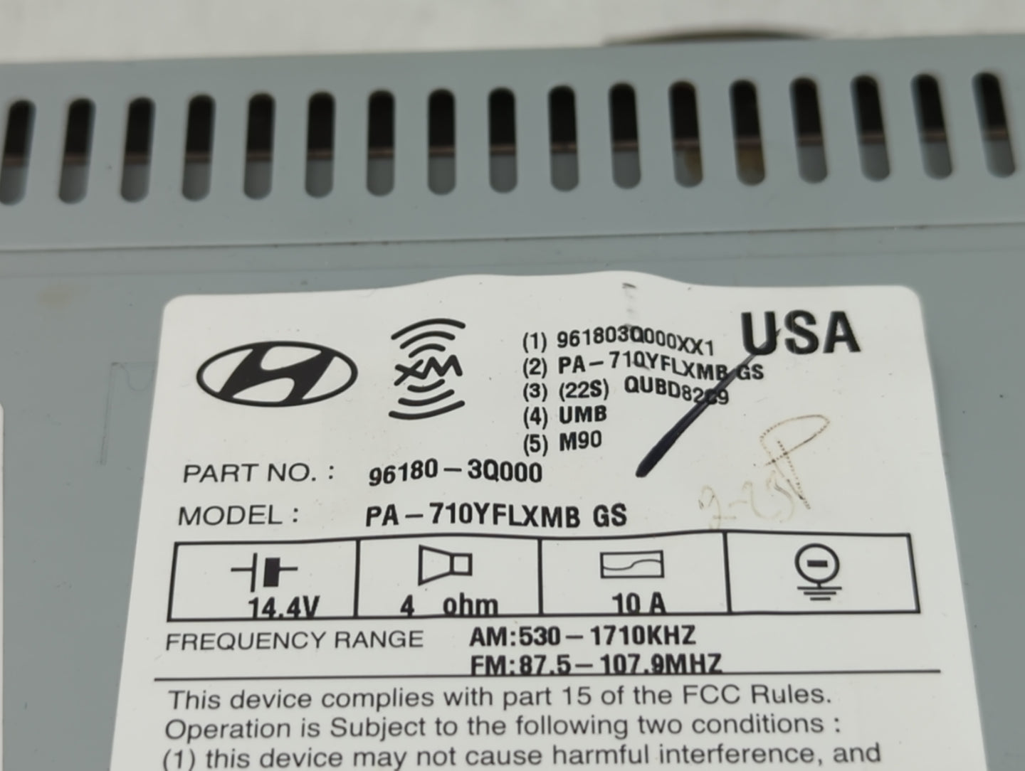 2011-2011 Hyundai Sonata Undefined 614809 - Oemusedautoparts1.com