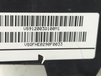 2011-2014 Hyundai Sonata Fusebox Fuse Box Panel Relay Module P/N:US912003Q100M1 Fits Fits 2011 2012 2013 2014 OEM Used Auto 