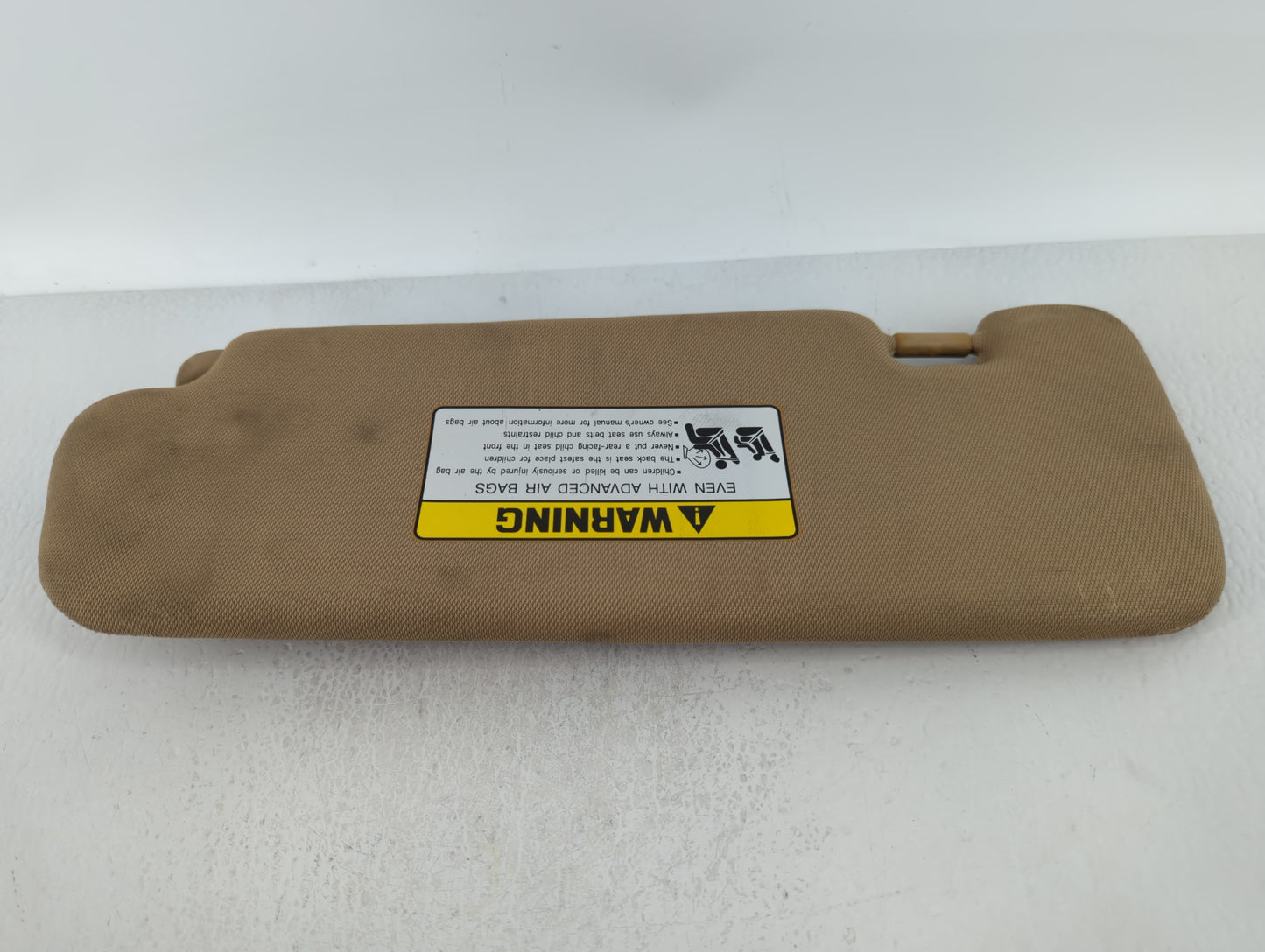 2011-2015 Hyundai Sonata Sun Visor Shade Replacement Passenger Right Mirror Fits Fits 2011 2012 2013 2014 2015 OEM Used Auto