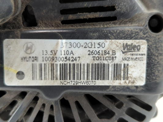 2011-2013 Hyundai Sonata Alternator Replacement Generator Charging Assembly Engine OEM P/N:2606184 B 37300-2G150 Fits OEM Used Auto Parts