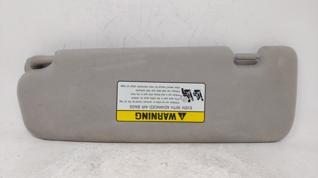 2011 Hyundai Sonata Sun Visor Shade Replacement Passenger Right Mirror Fits OEM Used Auto Parts - Oemusedautoparts1.com