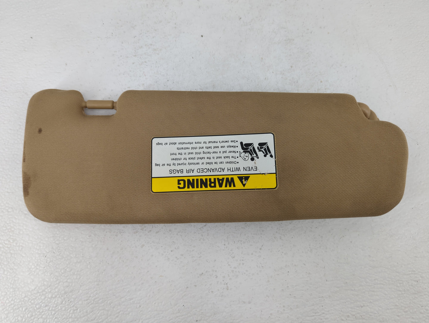 2011-2015 Hyundai Sonata Sun Visor Shade Replacement Driver Left Mirror Fits Fits 2011 2012 2013 2014 2015 OEM Used Auto Par