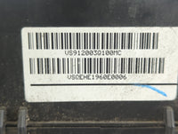 2011-2014 Hyundai Sonata Fusebox Fuse Box Panel Relay Module P/N:VS912003Q100MC Fits Fits 2011 2012 2013 2014 OEM Used Auto 