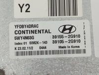 2011-2015 Hyundai Sonata PCM Engine Control Computer ECU ECM PCU OEM P/N:39105-2G910 39155-2G910 Fits OEM Used Auto Parts - 