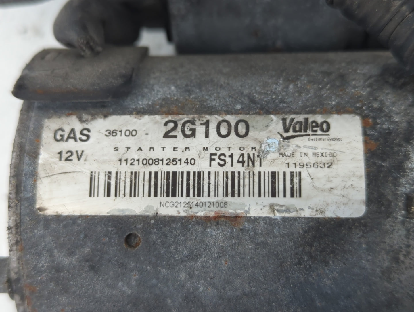 2008-2014 Hyundai Sonata Car Starter Motor Solenoid OEM P/N:FS14N1 36100-2G100 Fits Fits 2008 2009 2010 2011 2012 2013 2014 