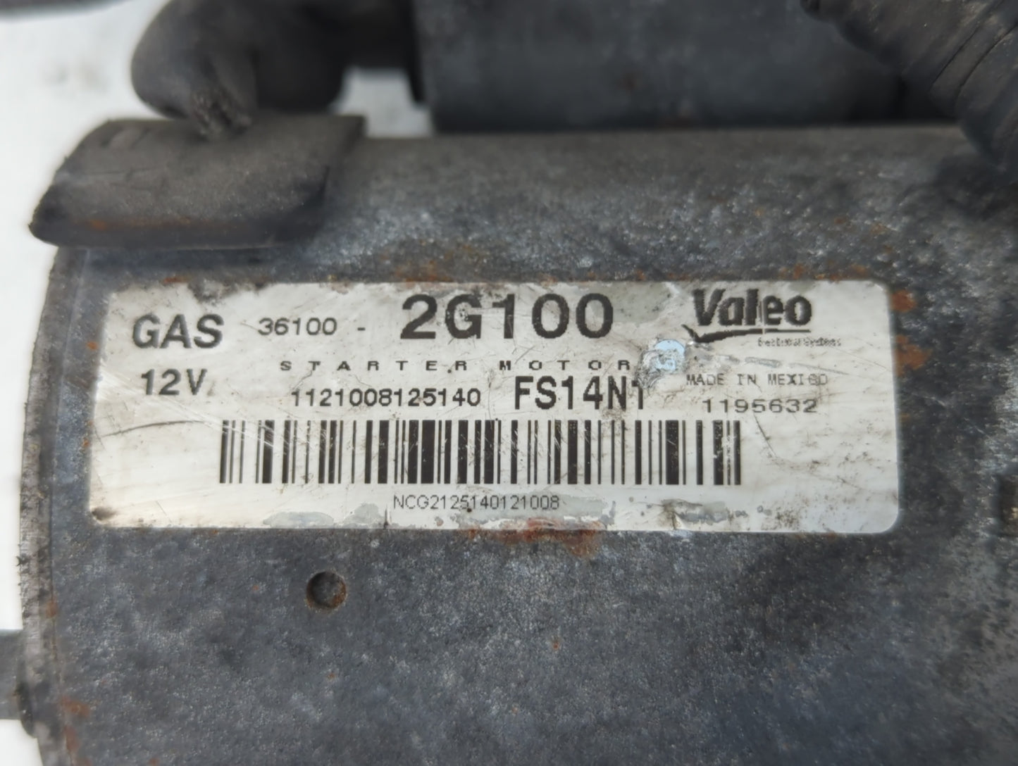 2008-2014 Hyundai Sonata Car Starter Motor Solenoid OEM P/N:FS14N1 36100-2G100 Fits Fits 2008 2009 2010 2011 2012 2013 2014 