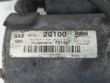 2008-2014 Hyundai Sonata Car Starter Motor Solenoid OEM P/N:FS14N1 36100-2G100 Fits Fits 2008 2009 2010 2011 2012 2013 2014 OEM Used Auto Parts