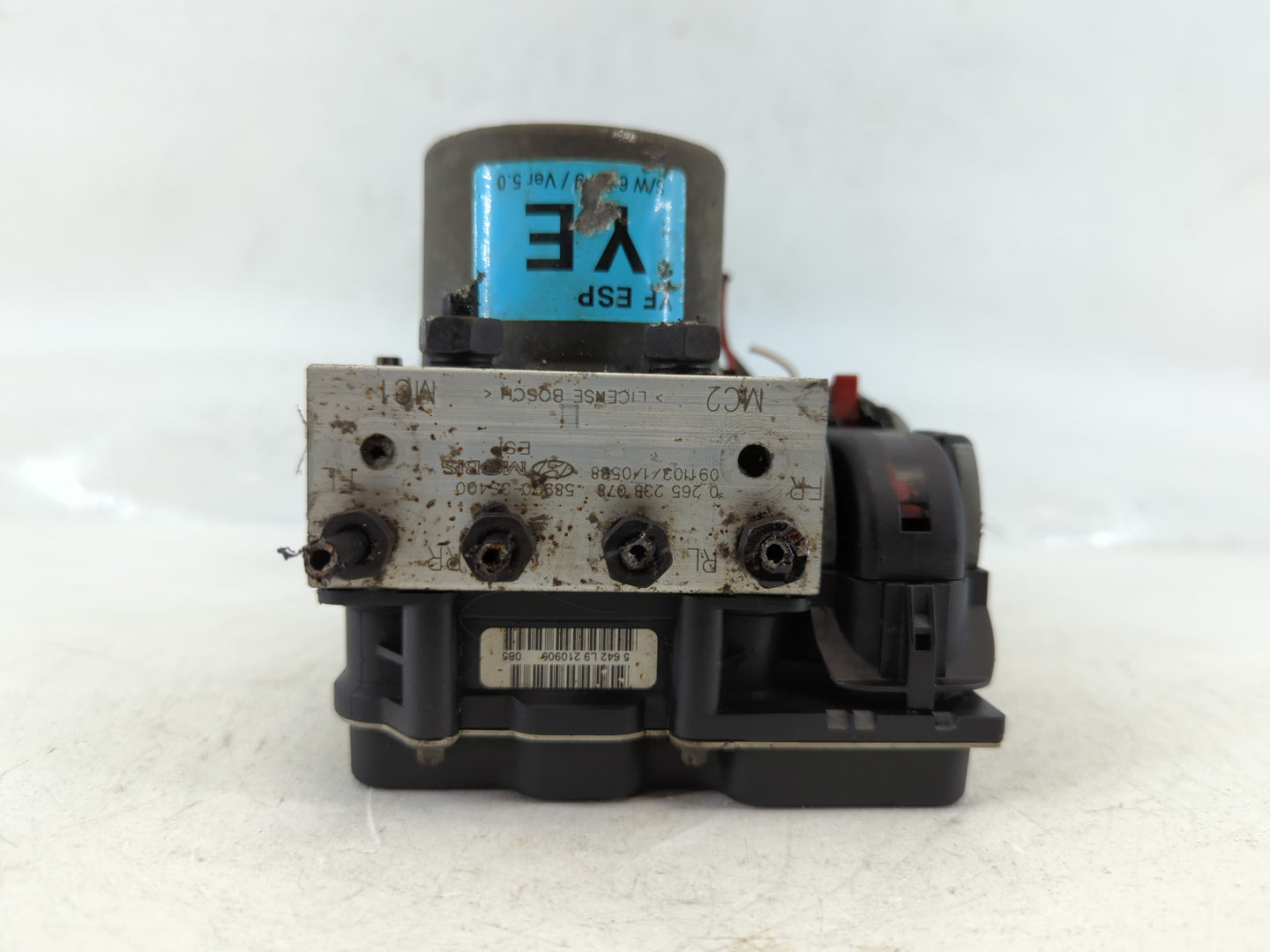 2011-2013 Hyundai Sonata ABS Pump Control Module Replacement P/N:58920-3S400 0 265 238 078 Fits Fits 2011 2012 2013 OEM Used