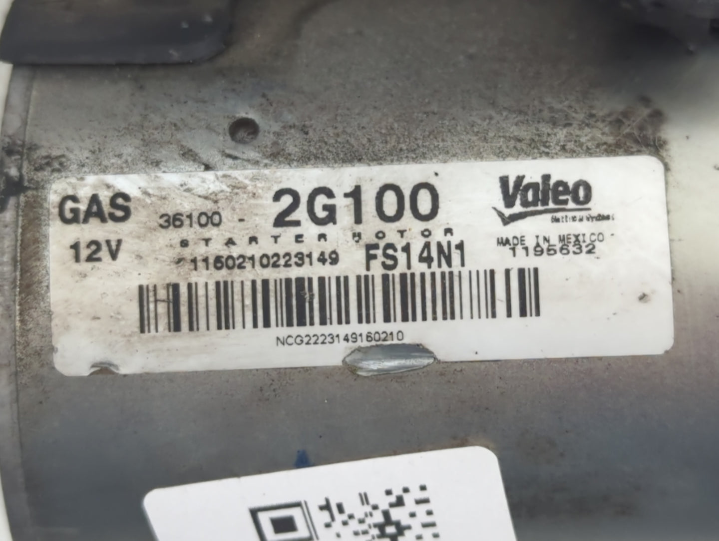 2008-2014 Hyundai Sonata Car Starter Motor Solenoid OEM P/N:36100-2G100 Fits Fits 2008 2009 2010 2011 2012 2013 2014 OEM Use