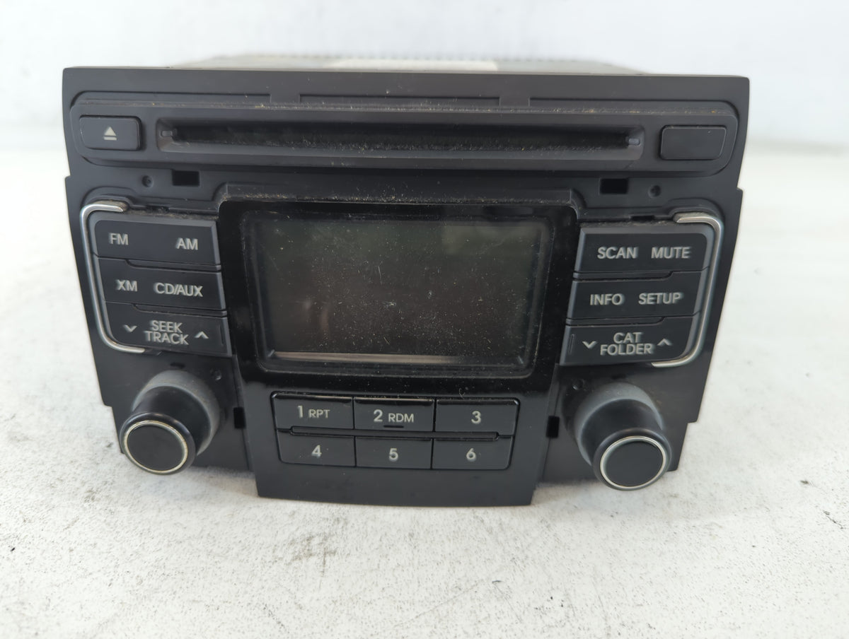 2011-2011 Hyundai Sonata Am Fm Cd Player Radio Receiver 674127 - Oemusedautoparts1.com