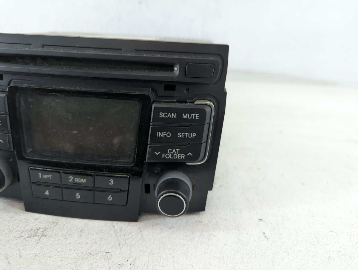 2011-2011 Hyundai Sonata Am Fm Cd Player Radio Receiver 674127 - Oemusedautoparts1.com